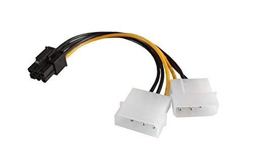 ADATTATTORE 2 MOLEX TO PCI-E