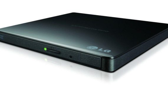 LG MASTERIZZATORE ESTERNO SLIM BLACK